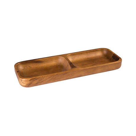 Divided Tray,410X145X40Mm from Moda. made out of Wood and sold in boxes of 1. Hospitality quality at wholesale price with The Flying Fork!