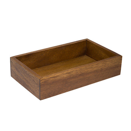 Wood Box-259X150X57Mm from Moda. made out of Wood and sold in boxes of 1. Hospitality quality at wholesale price with The Flying Fork!