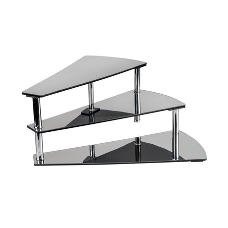 3 Tier Display Stand - 600x560mmm, 240mm, Mirror Finish