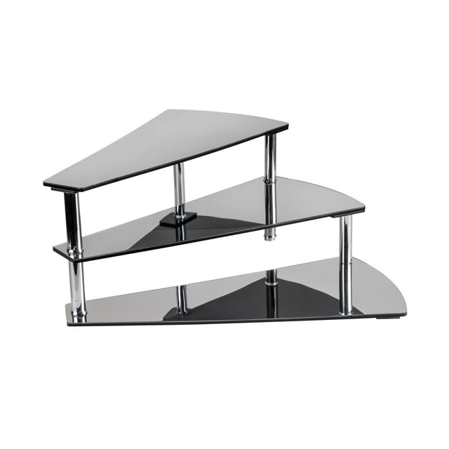 3 Tier Display Stand - 600x560mmm, 240mm, Mirror Finish
