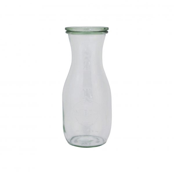 Bottle Glass Jar w-lid (764) - 530mL, 60x184mm from Weck. made out of Glass and sold in boxes of 6. Hospitality quality at wholesale price with The Flying Fork!