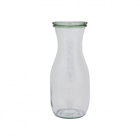 Bottle Glass Jar w-lid (764) - 530mL, 60x184mm from Weck. made out of Glass and sold in boxes of 6. Hospitality quality at wholesale price with The Flying Fork!