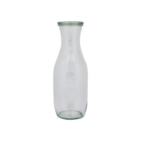 Bottle Glass Jar w-lid (#766) - 1062mL, 60x250mm from Weck. made out of Glass and sold in boxes of 6. Hospitality quality at wholesale price with The Flying Fork!