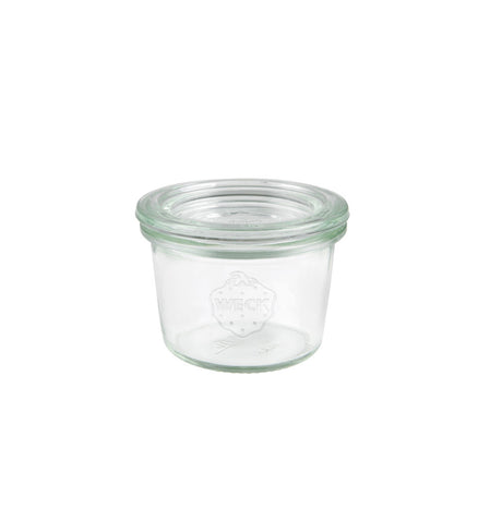 Glass Jars w-lid (#080) - 80mL, 60x55mm from Weck. made out of Glass and sold in boxes of 24. Hospitality quality at wholesale price with The Flying Fork!