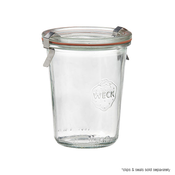 Glass Jars w-lid (760) - 160mL, 60x80mm from Weck. made out of Glass and sold in boxes of 12. Hospitality quality at wholesale price with The Flying Fork!
