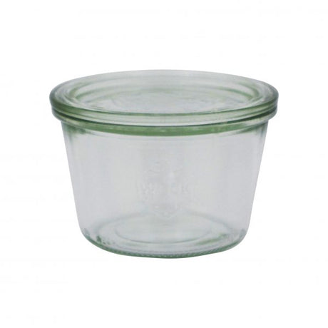 Glass Jar w-lid (741) - 370mL, 100x69mm from Weck. made out of Glass and sold in boxes of 6. Hospitality quality at wholesale price with The Flying Fork!