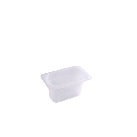 Food Pan - 1/9 Size, 100Mm from Gastroplast. Sold in boxes of 1. Hospitality quality at wholesale price with The Flying Fork!