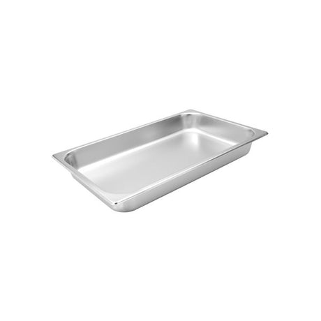 Standard Steam Pan - S/S, 1-1 Size 20mm from Chalet. made out of Stainless Steel and sold in boxes of 1. Hospitality quality at wholesale price with The Flying Fork!