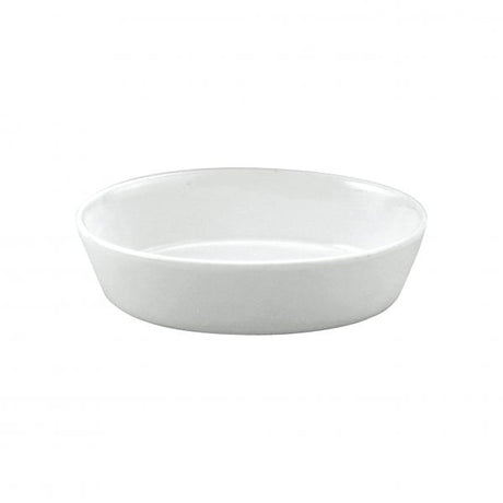 Shallow Oval Baker - 225mL, 155x100x40mm from Vitroceram. made out of Porcelain and sold in boxes of 48. Hospitality quality at wholesale price with The Flying Fork!
