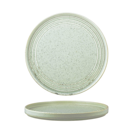 Round Plate - 275X22Mm, Pistachio from Tablekraft. made out of Ceramic and sold in boxes of 3. Hospitality quality at wholesale price with The Flying Fork!
