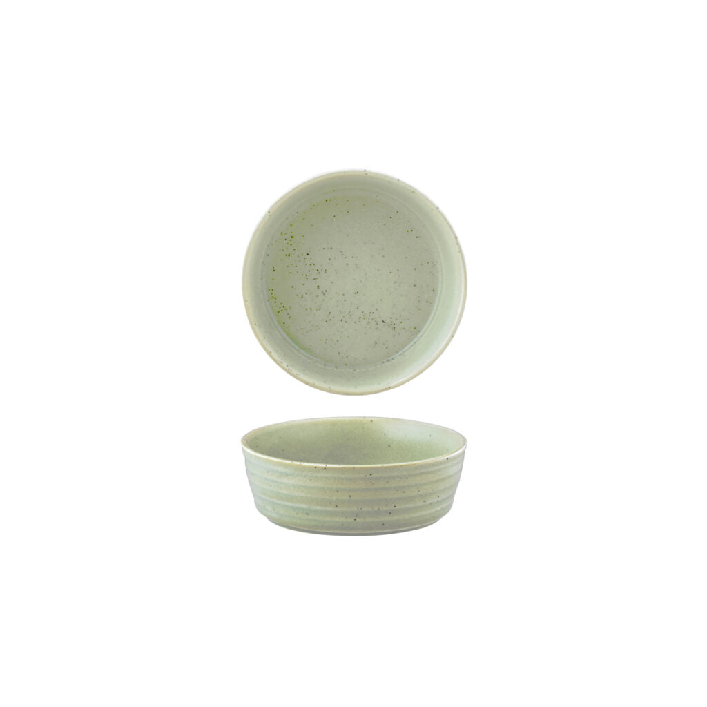 Round Bowl - 143X45Mm, Pistachio from Tablekraft. made out of Ceramic and sold in boxes of 4. Hospitality quality at wholesale price with The Flying Fork!