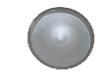 Round Coupe Plate - 200mm, Urban, Grey from tablekraft. made out of Porcelain and sold in boxes of 6. Hospitality quality at wholesale price with The Flying Fork!