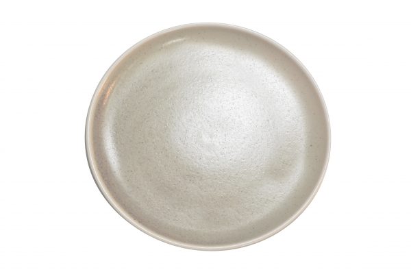 Round Coupe Plate - 265mm, Urban, Sand from tablekraft. Matt Finish, made out of Porcelain and sold in boxes of 4. Hospitality quality at wholesale price with The Flying Fork!