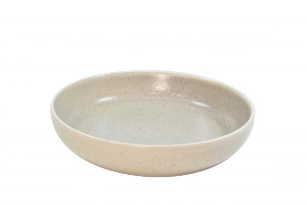 Bowl Flared - 210mm, Urban, Sand from tablekraft. Flared edges, made out of Porcelain and sold in boxes of 6. Hospitality quality at wholesale price with The Flying Fork!