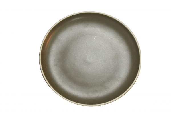 Round Coupe Plate - 200mm, Urban, Dark Grey from tablekraft. Matt Finish, made out of Porcelain and sold in boxes of 6. Hospitality quality at wholesale price with The Flying Fork!