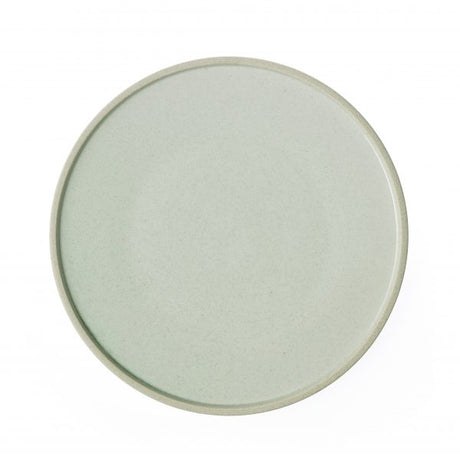 Round Plate - 200mm, Soho, Limestone from tablekraft. Matt Finish, made out of Porcelain and sold in boxes of 6. Hospitality quality at wholesale price with The Flying Fork! 