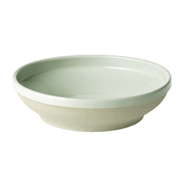 Round Bowl Flared - 230mm, Soho, Limestone from tablekraft. Flared edges, made out of Porcelain and sold in boxes of 4. Hospitality quality at wholesale price with The Flying Fork!