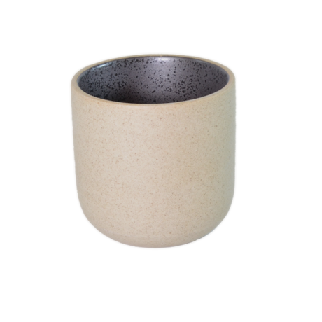 Tumbler, Soho, Speckle Black from tablekraft. made out of Porcelain and sold in boxes of 6. Hospitality quality at wholesale price with The Flying Fork!