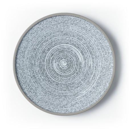Round Plate - 255mm, Effect, Soho from tablekraft. Matt Finish, made out of Porcelain and sold in boxes of 4. Hospitality quality at wholesale price with The Flying Fork!
