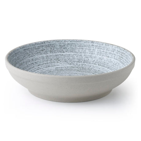 Round Bowl Flared - 230mm, Effect, Soho from tablekraft. Flared edges, made out of Porcelain and sold in boxes of 4. Hospitality quality at wholesale price with The Flying Fork!