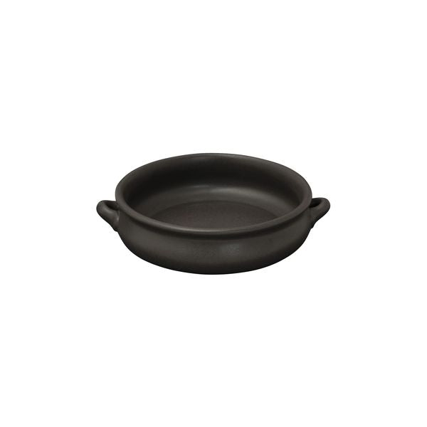 Spanish Dish - 700ml, Zuma Charcoal from Zuma. With handles, made out of Ceramic and sold in boxes of 6. Hospitality quality at wholesale price with The Flying Fork!