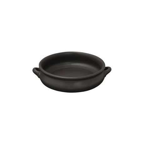 Spanish Dish - 700ml, Zuma Charcoal from Zuma. With handles, made out of Ceramic and sold in boxes of 6. Hospitality quality at wholesale price with The Flying Fork!