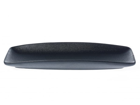 Rectangular Platter - 260x100x27mm, Black from tablekraft. made out of Porcelain and sold in boxes of 6. Hospitality quality at wholesale price with The Flying Fork!