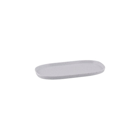 Stone 1/3 Size Rectangular Dish - 325x175mm, 20mm, White