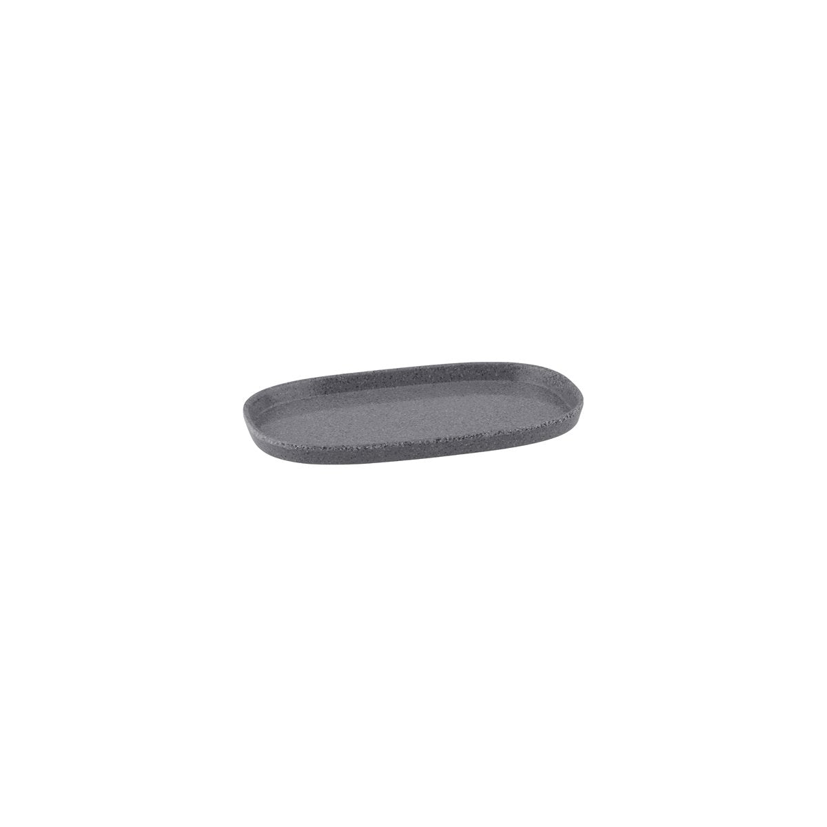 Stone 1/4 Size Rectangular Dish - 248mm, 20mm, Grey