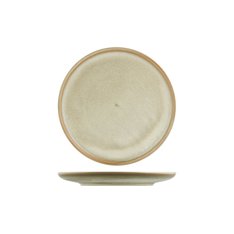 Round Plate - 200mm, Earthy, Chic from Moda Porcelain. made out of Porcelain and sold in boxes of 6. Hospitality quality at wholesale price with The Flying Fork!