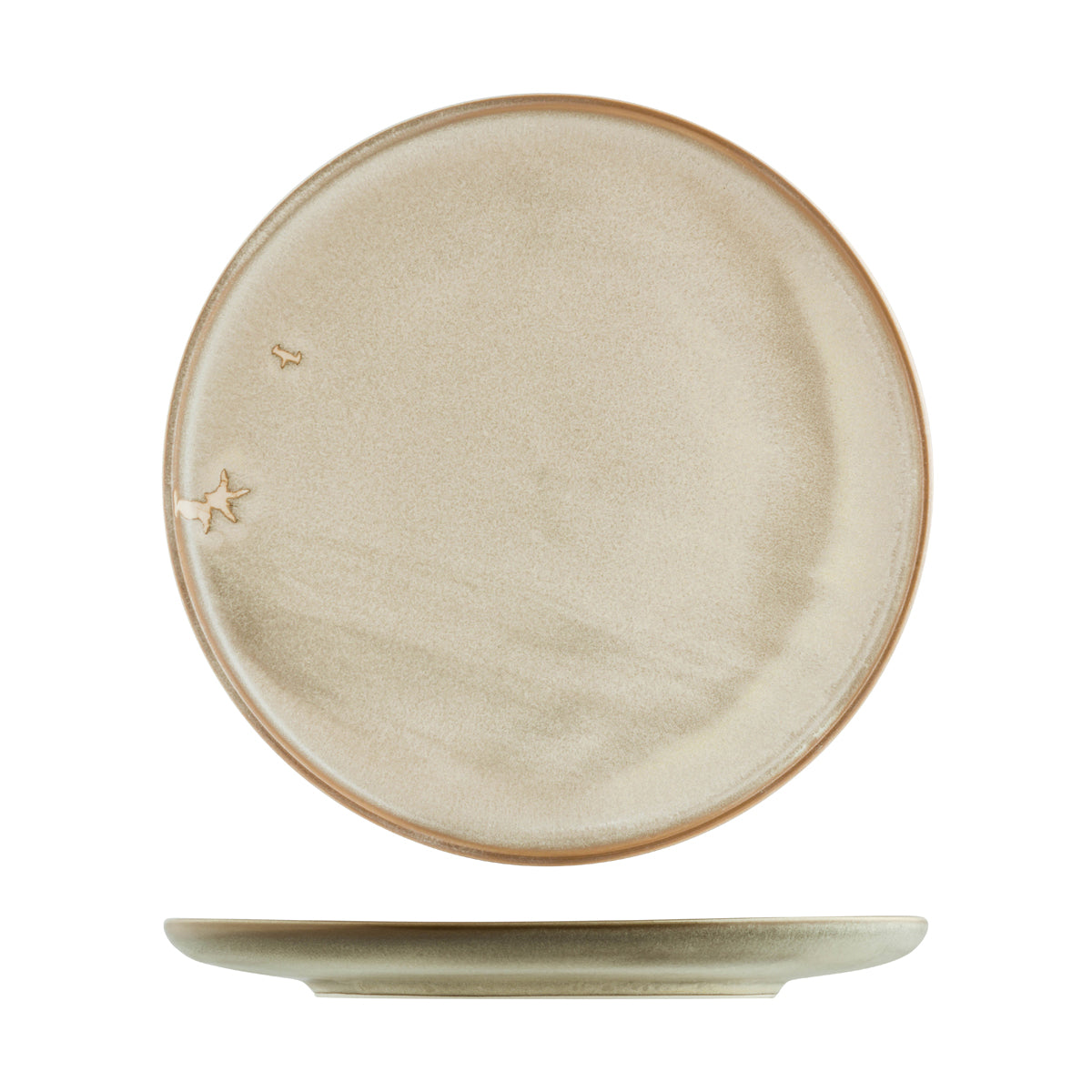 Round Plate - 290mm, Chic from Moda Porcelain. made out of Porcelain and sold in boxes of 6. Hospitality quality at wholesale price with The Flying Fork!