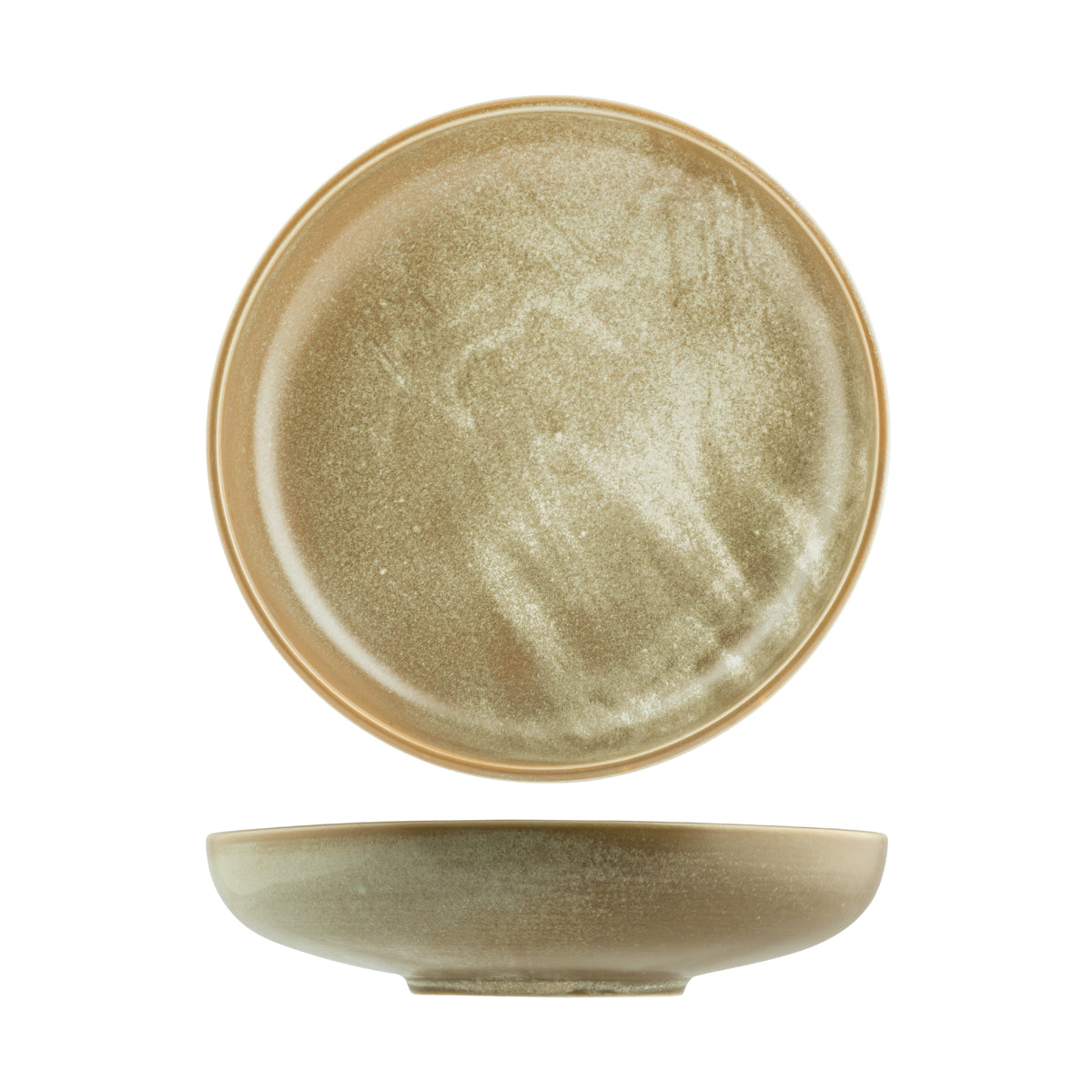 Round Bowl - 245mm, 1630ml, Chic from Moda Porcelain. made out of Porcelain and sold in boxes of 4. Hospitality quality at wholesale price with The Flying Fork!