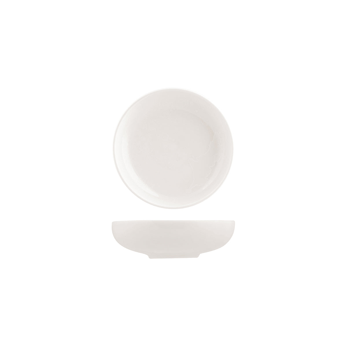 Round Bowl - 150mm, Snow, Moda Porcelain from Moda Porcelain. made out of Porcelain and sold in boxes of 6. Hospitality quality at wholesale price with The Flying Fork!