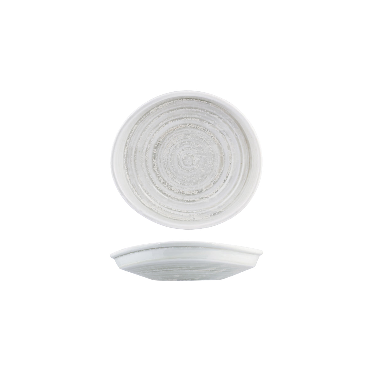 Organic Bowl-Plate - 205x185mm, Willow, Moda Porcelain from Moda Porcelain. made out of Porcelain and sold in boxes of 6. Hospitality quality at wholesale price with The Flying Fork!
