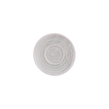 Espresso Cup Saucer - 115mm, Willow from Moda Porcelain. made out of Porcelain and sold in boxes of 6. Hospitality quality at wholesale price with The Flying Fork!