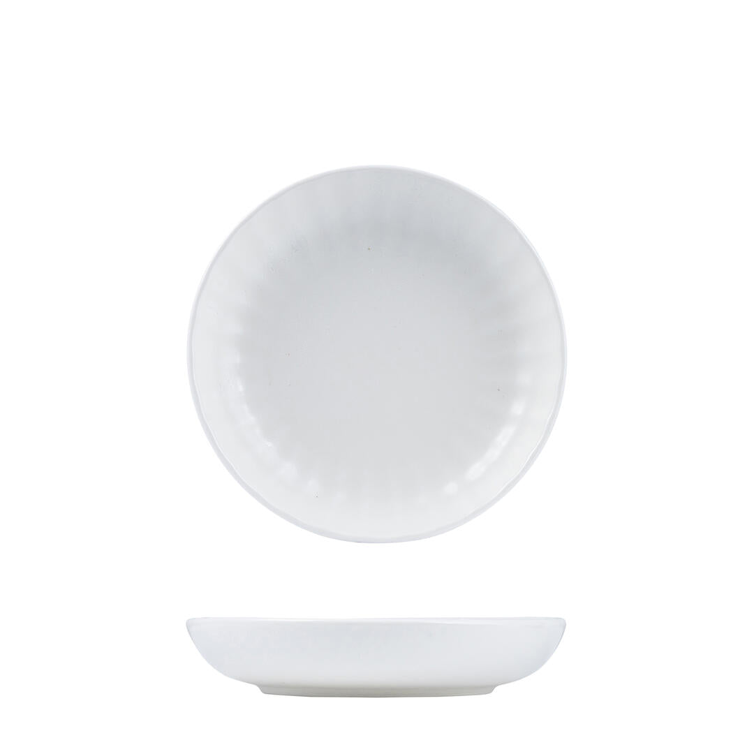 Share Bowl - 200Mm, Scallop Snow: Pack of 4