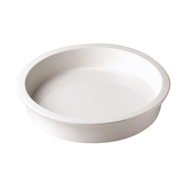Round Porcelain Insert - 380mm, 4800ml from Chef Inox. made out of Porcelain and sold in boxes of 1. Hospitality quality at wholesale price with The Flying Fork!