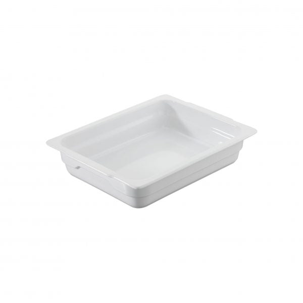 Gastronorm Dish 1-2 - 330x260x65mm from Revol. made out of Porcelain and sold in boxes of 1. Hospitality quality at wholesale price with The Flying Fork!