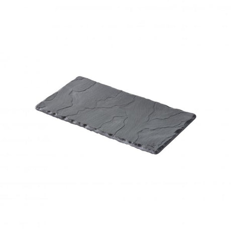 Basalt Tray - 200x100mm from Revol. made out of Porcelain and sold in boxes of 6. Hospitality quality at wholesale price with The Flying Fork!