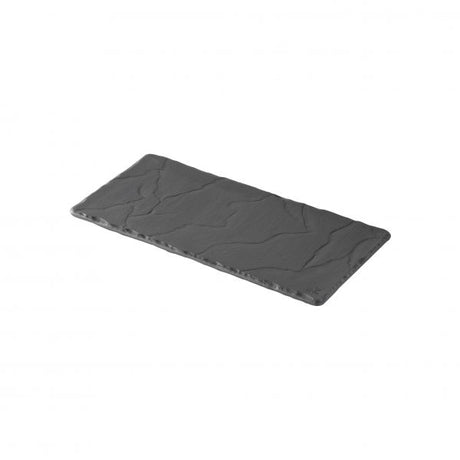 Basalt Tray - 250x120mm from Revol. made out of Porcelain and sold in boxes of 6. Hospitality quality at wholesale price with The Flying Fork!