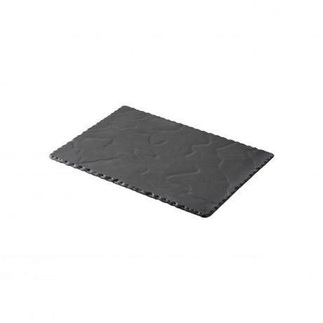 Basalt Plate - 300x200mm from Revol. made out of Porcelain and sold in boxes of 6. Hospitality quality at wholesale price with The Flying Fork!