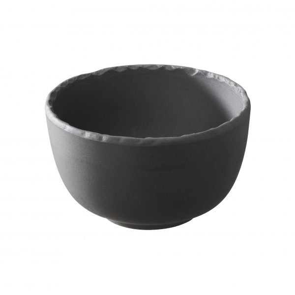 Round Mini Bowl - 75x45mm, Basalt from Revol. made out of Porcelain and sold in boxes of 6. Hospitality quality at wholesale price with The Flying Fork!