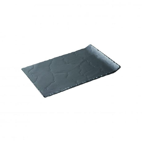 Basalt Rectangular Plate - 325x200mm from Revol. made out of Porcelain and sold in boxes of 3. Hospitality quality at wholesale price with The Flying Fork!