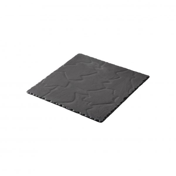 Basalt Square Plate - 300mm from Revol. made out of Porcelain and sold in boxes of 3. Hospitality quality at wholesale price with The Flying Fork!