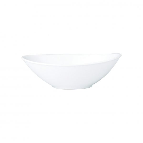 Coupe Oval Bowl (0220) - 160mm, 0.10Lt, Chelsea from Royal Porcelain. made out of Porcelain and sold in boxes of 48. Hospitality quality at wholesale price with The Flying Fork!
