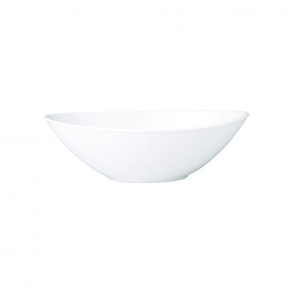Coupe Oval Bowl (0222) - 250mm, 1.0Lt, Chelsea from Royal Porcelain. made out of Porcelain and sold in boxes of 12. Hospitality quality at wholesale price with The Flying Fork!