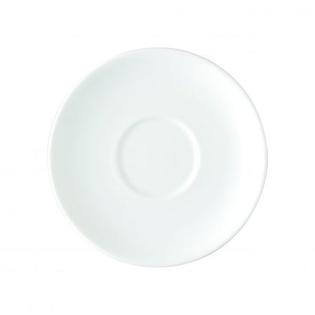 Saucer Suits 94045-46-47-48-50-52 - 150mm, Chelsea from Royal Porcelain. made out of Porcelain and sold in boxes of 48. Hospitality quality at wholesale price with The Flying Fork!