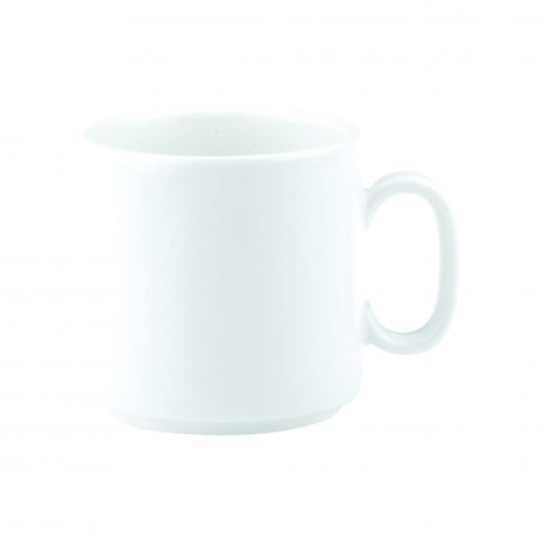 Stackable Coffee Mug (8004) - 0.33Lt, Chelsea from Royal Porcelain. made out of Porcelain and sold in boxes of 48. Hospitality quality at wholesale price with The Flying Fork!