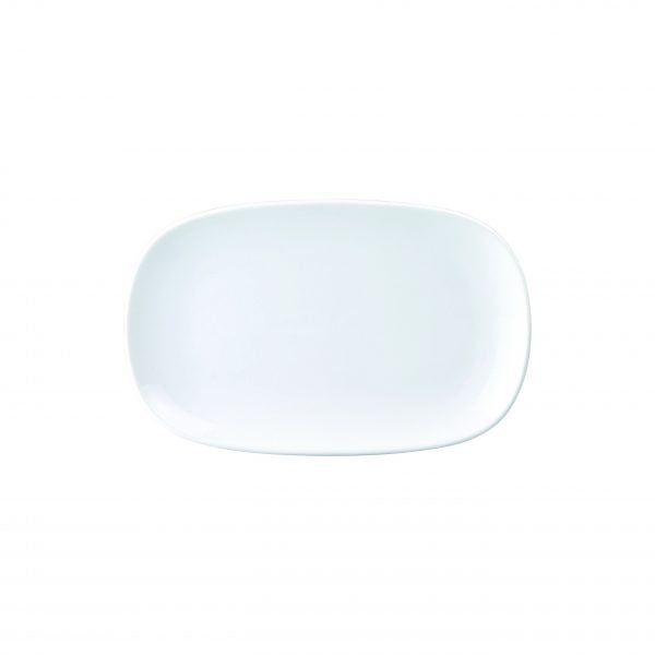 Coupe Rectangular Platter (0244) - 215mm, Chelsea from Royal Porcelain. made out of Porcelain and sold in boxes of 24. Hospitality quality at wholesale price with The Flying Fork!