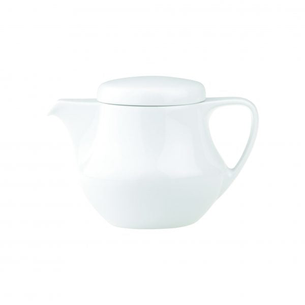 Flat Lid Teapot - 0.40Lt, Chelsea from Royal Porcelain. made out of Porcelain and sold in boxes of 6. Hospitality quality at wholesale price with The Flying Fork!